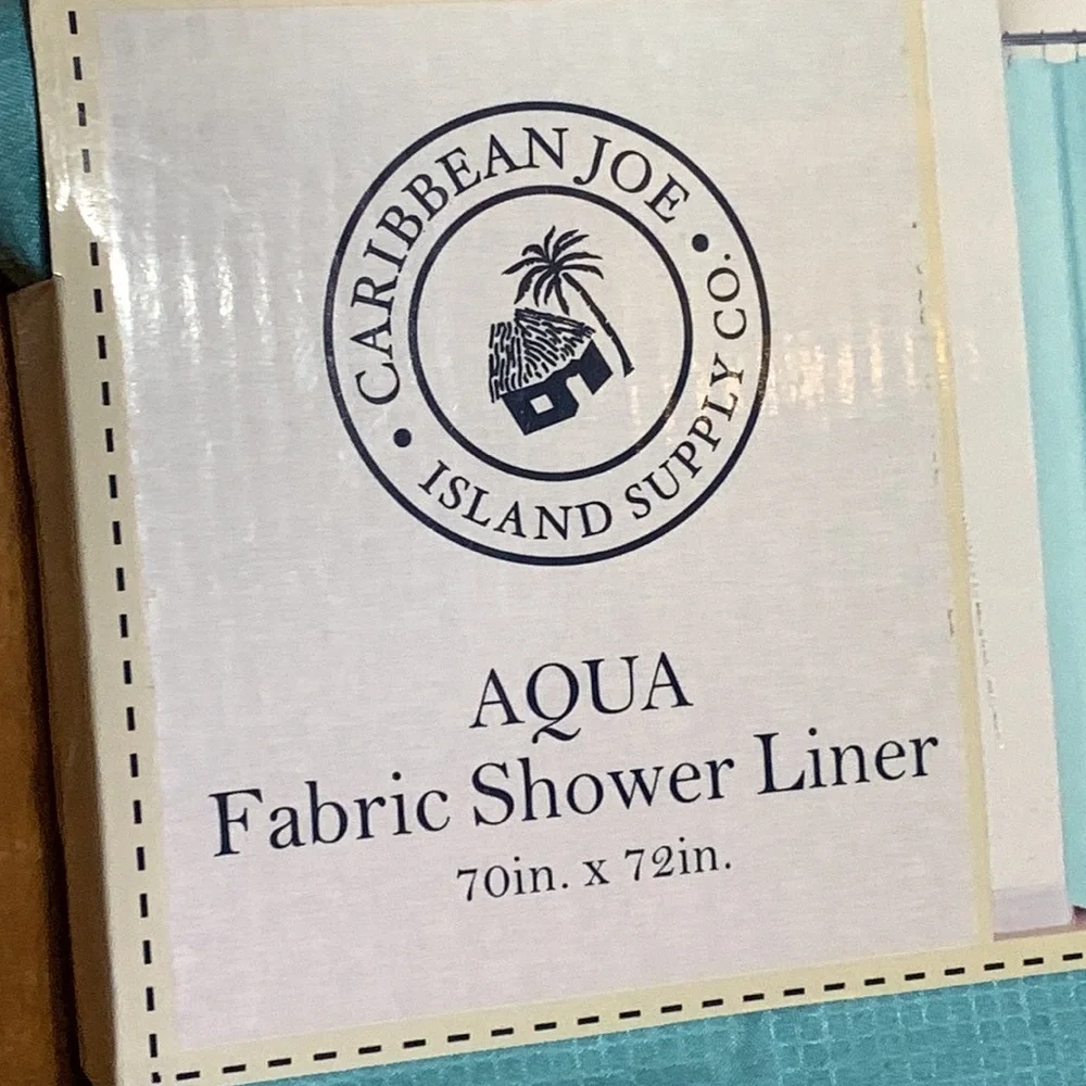 Caribbean Joe aqua fabric
